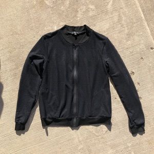 Joia NYC black netting style jacket medium